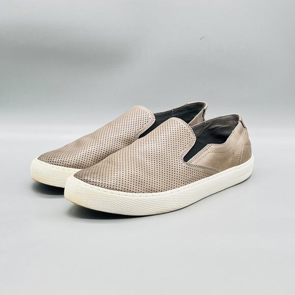 Cole Haan Shoes Mens 10 Brown Leather GrandPro Slip On Casual Sneakers Comfort main image 10